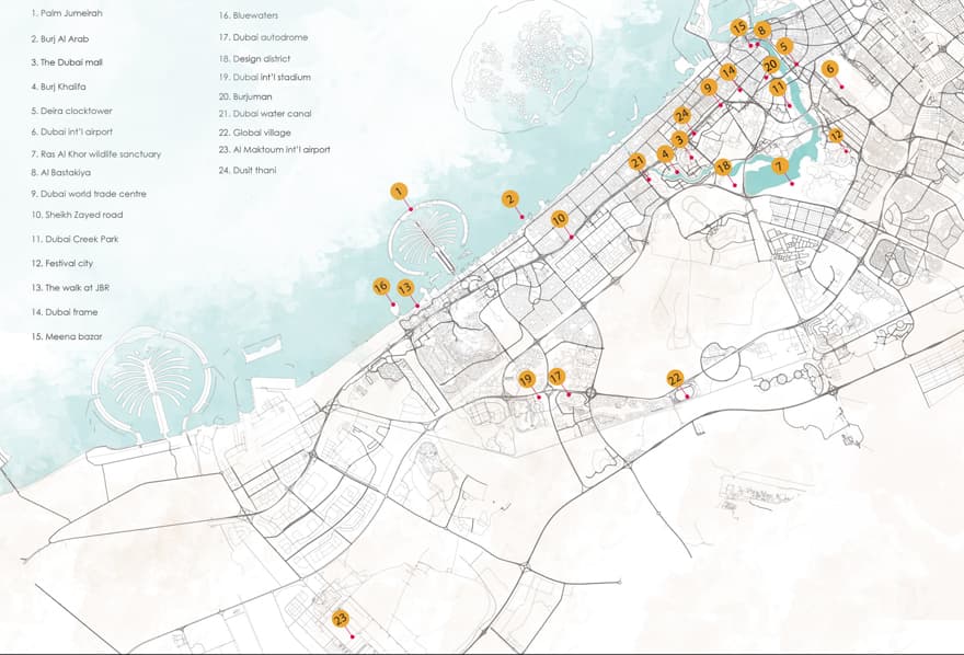 Dubai – Cities within the City of the Future