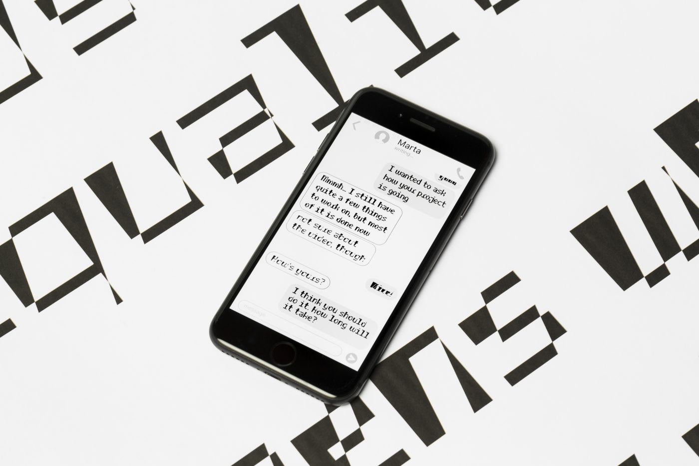 MARTy-109 (Machine-Augmented Responsive Typography)