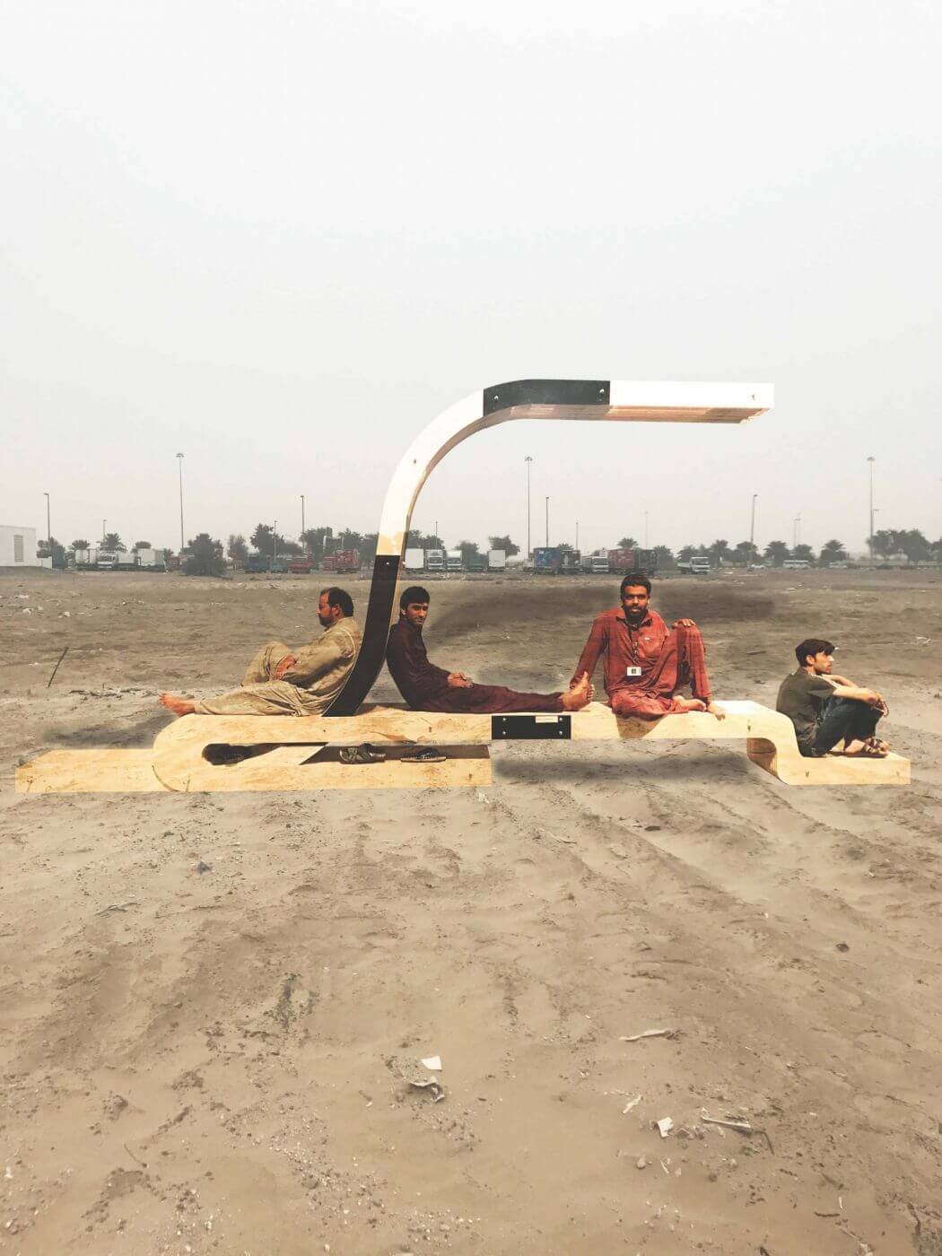 Shelter bench