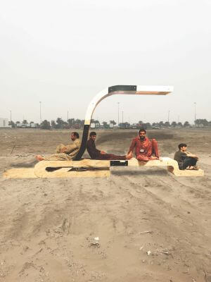 Shelter bench