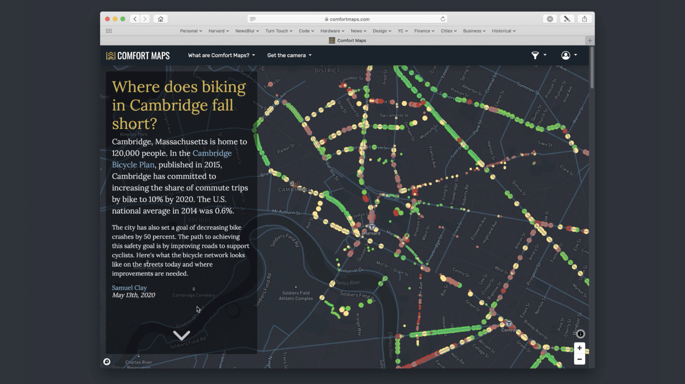 Comfort Maps