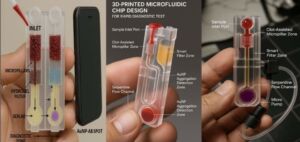 Microfluidic 3D Printed Chips